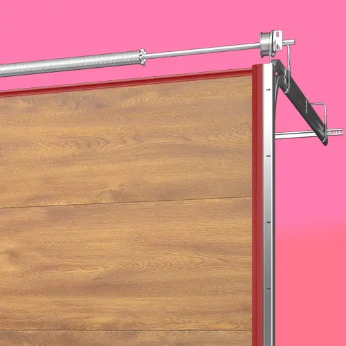 Brama z ciepłymi uszczelkami